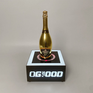 Type Light LED Acrylic Bar Stand Champagne <b>Display</b> <b>Rack</b> Modern Pre Assembled Decoration - Product Image 4