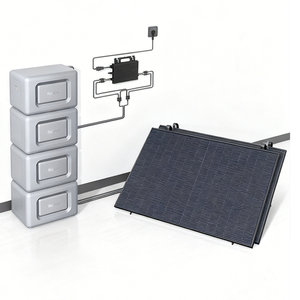 Kit de Sistema Solar Monocristalino Completo de Conexión Directa con Batería de Iones de Litio de 1.6KWH para Balcón, Suelo y Almacenamiento en la Nube - Product Image 4