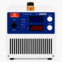 Alimentation électrique variable CC 50V 20A, sortie régulée, entrée CA 110V 220V, mode tension et courant constants, test industriel