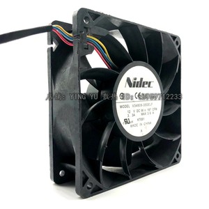 Ventilateur de serveur Nidec 120x120x38mm 12V 3.3A à roulement à billes pour Dell PowerEdge R900 - Product Image 4