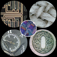 Microscopio Binocular Industrial, herramienta de reparación de reloj y teléfono móvil, estéreo, 40X - 80X