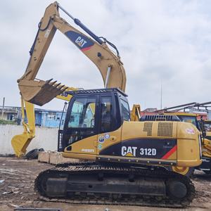Bonnes offres Pelle CAT312D d'occasion Bon marché Creuser Système hydraulique moyen sur chenilles 12 tonnes 0.52m Godet Moteur Boîte de vitesses Pompe - Product Image 3