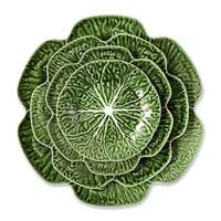Nouvelle collection de vaisselle en porcelaine fine de style chinois avec motif de chou vert pour les fêtes