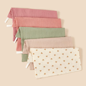 कपास मस्लिन बेबी फेस तौलिए कस्टम कार्टून डिजाइन बच्चों के घर का उपयोग तौलिए सुपर नरम बच्चों स्नान तौलिए - Product Image 4