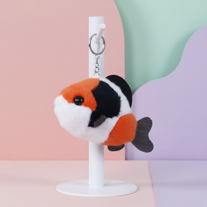 WEIMEI Juguete ODM, Llavero de Peluche de Pez Payaso de Dibujos Animados, Colgante Personalizado de Mini Pez de Peluche, Juguete de Peluche de <span class=keywords><strong>Animal</strong></span>, Regalo Promocional - Product Image 3