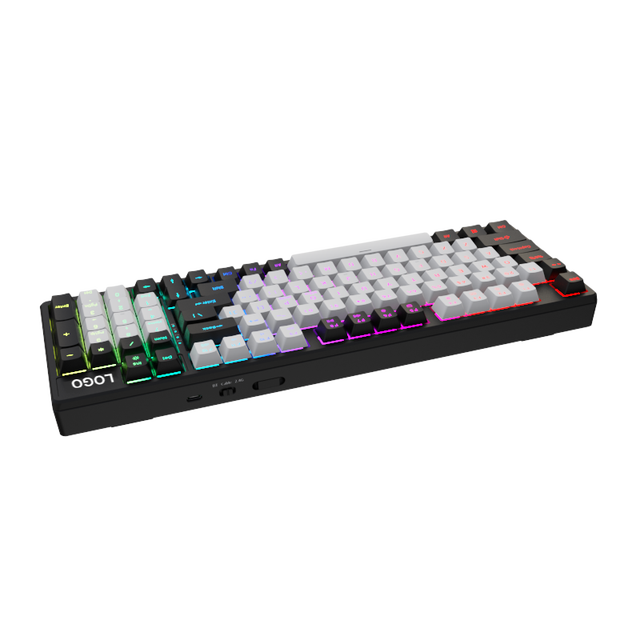 96% Wireless Mechanical Keyboard 98 Keys Gasket Mounted RGB Hot Swap PBT Keycaps for Gaming Desk