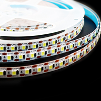 Haute vente Tv rétro-éclairage Luces 2835 DC5V 8mm 120LED/mètre IP20 blanc Flexible Led bandes lumineuses avec adhésif