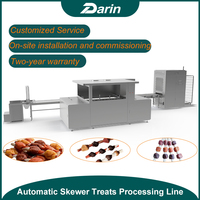 Ligne de production automatique de friandises pour animaux de compagnie en acier inoxydable de qualité alimentaire pour la production commerciale de friandises pour animaux de compagnie
