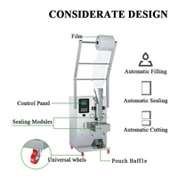 Máquina automática de llenado y sellado de bolsas de bebidas, bolsita de bebida líquida CE, fabricación de agua pura