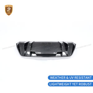 Kit carrosserie en fibre de carbone sèche Vors pour <span class=keywords><strong>Audi</strong></span> <span class=keywords><strong>R8</strong></span> V10 V10 Plus modèles 2016-2024, séparateur avant, diffuseur arrière, aileron arrière, kits aérodynamiques - Product Image 6