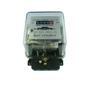 CGZ DT862 electric power energy meter transparent single phase