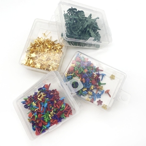 Hình Giấy Fastener Brad Kim Loại Thủ Công Mỹ Nghệ Cho Thủ Công Scrapbooking Và DIY - Product Image 2