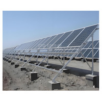 Système de montage PV agricole le moins cher Solutions de montage flexibles modulaires pour fermes solaires pour centrales solaires