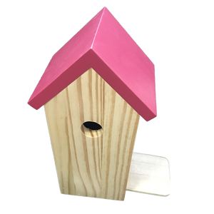 Nid d'oiseau en bois nichoir pour nichoir suspendu extérieur ou intérieur mangeoire de jardin en bois arbre maison d'oiseau maison d'oiseau en bois - Product Image 4