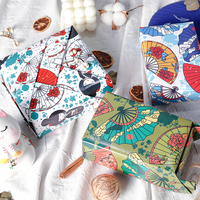 Série de style chinois personnalisée, papier kraft recyclable haut de gamme, rouleau de papier cadeau décoratif de qualité supérieure pour l'emballage de cadeaux floraux