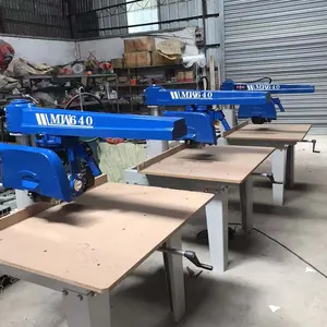 CANMAX Fabricante De Alta Velocidade De Corte De Madeira Portátil Radial Braço Banda Mesa Circular Saw Wood Cutting Crosscut Saw Machine