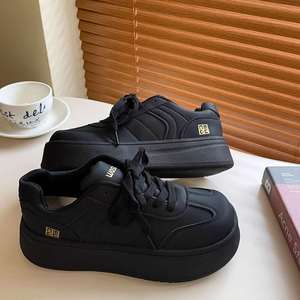 Zapatillas Blancas Japonesas Milk Fufu con Suela Gruesa, Zapatos de Moda 2026 Ligeros que Aumentan la Estatura, Versátiles para Deportes y Campus - Product Image 3