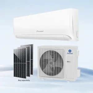 Gree R410a Zonne-Energie Airconditioner 3 In 1 Muur Slimme Zonne-Energie Airconditioner Voor Thuiskoeling Aire Acondicionado