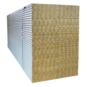 Mechanism Purification Board Rock Wool <b>Sandwich</b> <b>Panel</b> 2000mm Fire Resistant For Warehouse Industrial Use - Product Image 2