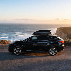 Boîte <span class=keywords><strong>de</strong></span> <span class=keywords><strong>toit</strong></span> <span class=keywords><strong>de</strong></span> voiture 600L, noir ou blanc au choix, coque rigide en ABS, boîte <span class=keywords><strong>de</strong></span> transport <span class=keywords><strong>de</strong></span> bagages pour <span class=keywords><strong>toit</strong></span> <span class=keywords><strong>de</strong></span> voiture, universelle pour SUV 4x4, voyages en tout-terrain - Product Image 3