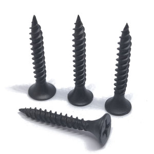 Vis pour cloison sèche 2 pouces (6 x 1 5/8) longues, haute qualité, tête Phillips bombée, pour cloison sèche et MDF, taille Bugle Head Flat, Bugle Head - Product Image 4