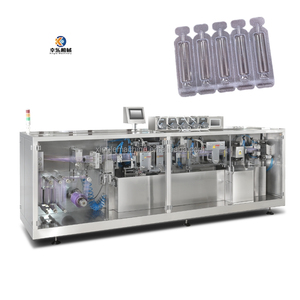 Machine automatique de remplissage et de scellage de liquides pour 5 mini-flacons monodose de 10 ml, tubes en plastique et ampoules pour sirop oral - Product Image 1