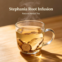 Tranche de racine de Stephania à quatre étamines séchée (Radix Stephaniae Tetrandrae) – Herbe brute pour complément médical, extrait cosmétique, matière première