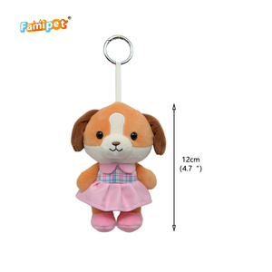Famipet Fabricant Grossiste Personnalisé Nouveau Design Kawaii <span class=keywords><strong>Animaux</strong></span> en Peluche Porte-clés Pendentif Breloque de Sac à Dos Jouet - Product Image 3