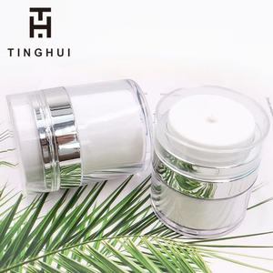 ขวดปั๊มสุญญากาศขนาด 1.7 ออนซ์ สำหรับผลิตภัณฑ์ใหม่  ขวดอะคริลิคเปล่าสำหรับใส่เครื่องสำอาง  พร้อมหัวปั๊มแบบเติมได้  ขวดโลชั่นแบบพกพาสำหรับเดินทาง - Product Image 1