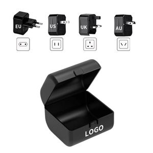 อะแดปเตอร์ปลั๊กไฟแบบ USB สำหรับ EU ความเร็วสูง ใช้ได้กับปลั๊กไฟทั่วโลกสำหรับการเดินทาง - Product Image 2
