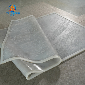 Travertin surface pierre grande dalle fond Look noir blanc porcelaine mur Flexible carreaux moule pour l'extérieur - Product Image 2