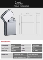 Briquet Électrique Métallique Électroplaqué Triple Arc à Impulsions USB Rechargeable Coupe-Vent Accessoires Fumeur Vente en Gros