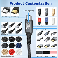 Cable Cargador ULT-unite USB Tipo C 2 en 1 a Tipo C, Carga Rápida de 100 W, Económico
