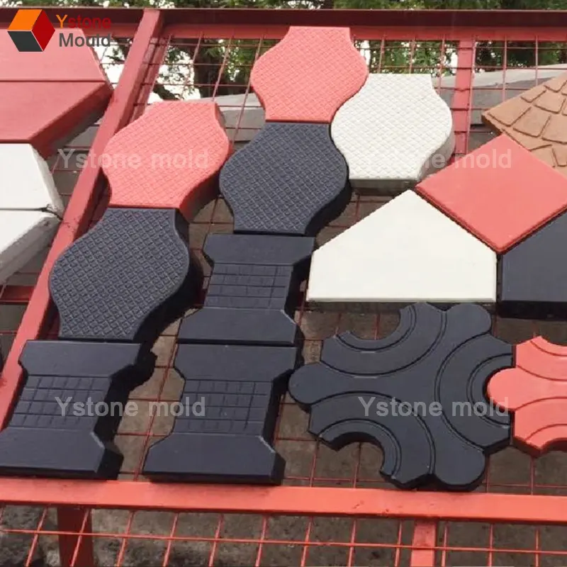 Afrika birbirine prefabrik plastik satılık beton finişer kalıp