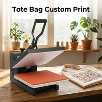 Presse à chaud 38x38cm à clapet pour transfert sur T-shirts, sacs, tapis de souris, impression par sublimation, température réglable