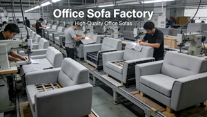 Sofá de Oficina de Cuero de Estilo Moderno a <span class=keywords><strong>Precio</strong></span> Favorable, Adecuado para Salas de Reuniones y Áreas de Recepción de Edificios de Oficinas - Product Image 6