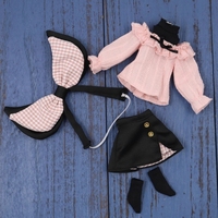 DBS Blyth — poupée ICY pour femmes, jouet, robe noire, corps, joli animal imprimé