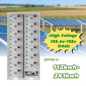 Batería de Almacenamiento de Energía Solar Luminovasolar de Estado Sólido Apilable de 112 kWh, 160 kWh, 210 kWh, 240 kWh, 6000 Ciclos - Product Image 3