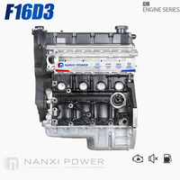 Moteur complet essence F16D3 1.6L neuf pour LOVA T250 Chevrolet Aveo Cruze Euro III/Euro IV 109 CV