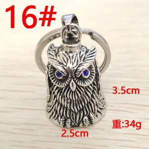 Porte-clés pendentif Gremlin de moto, porte-bonheur, spirituel, vierge, pour motard - Product Image 6