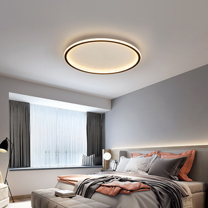 โคมไฟเพดาน LED ทรงกลม รุ่นบางเฉียบทันสมัย IP44 CRI สูง 90 สำหรับห้องนอน ห้องนั่งเล่น - Product Image 2