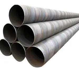 ISO CE sertifikaları API 5L X42 X52 X56 X60 SSAW boru karbon çelik Spiral kaynaklı çelik boru su petrol ve gaz için
