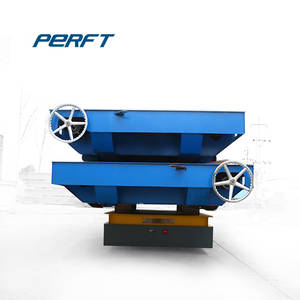 20 टन टैकलेस ट्रांसफर कार्50 टन/मेकेनम व्हील स्टीटलेस ट्रेलर/मोटर चालित ट्रॉली - Product Image 5