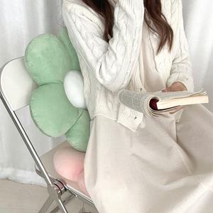 Cute Flower Shaped Pillow Soft Plush Decorative Cushion for Hugging Sitting Leaning Sofa Bed Chair Nursery Room Decor - Product Image 3