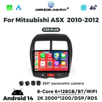 Navifly Nouveau système Android 8core Car-play Auto 2k android autoradio pour Mitsubishi ASX Support GPS DSP BT 360 Caméra