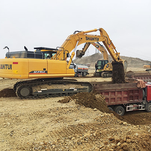 1.8 Ton 10 Ton 12ton truk dipasang penggali Dump Truck untuk penggali tanah
