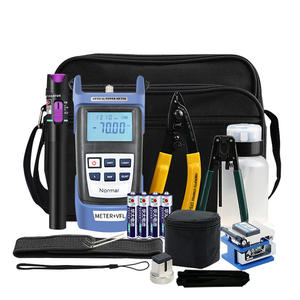 Kit de herramientas de <span class=keywords><strong>Empalme</strong></span> Óptico fresco para FTTH/FTTB/FTTX medidor de potencia pluma de luz roja alicates Miller de pelado de <span class=keywords><strong>cables</strong></span> para Gpon/Epon/5g - Product Image 1