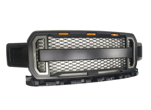 Gobison Accessoires de Pickup Raptor Bodykit Grille de pare-chocs avant avec lumière DRL pour <span class=keywords><strong>FORD</strong></span> F150 2018 2019 2020 Car Grille - Product Image 5