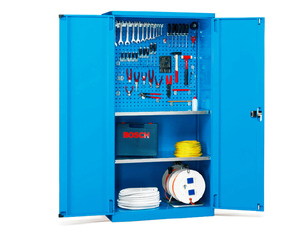 Fenghui gereedschapskast met laden en metalen planken met hangbord - Product Image 5