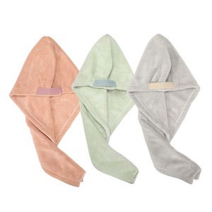 <span class=keywords><strong>JENNIFER</strong></span> Serviette de bain absorbante épaissie à motif ananas pour sécher les cheveux, turban de bain JNF-BBRGFM, populaire en ligne, vente en gros d'usine - Product Image 1
